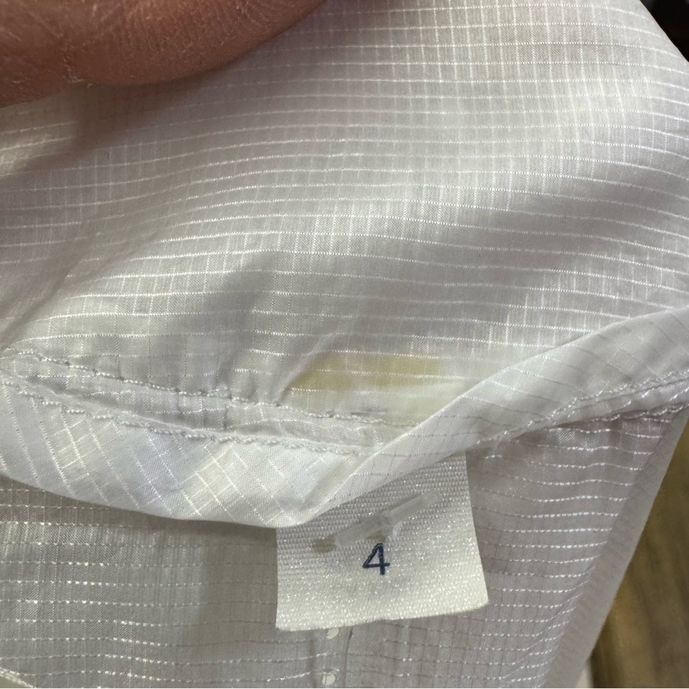Lululemon Run With It Jacket White Size 4 - Picture 6 of 10